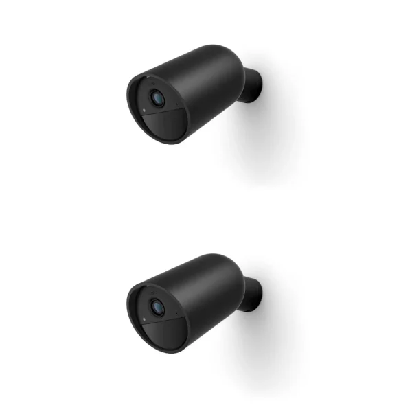 Philips Hue Secure kabellose Kamera schwarz Doppelpack