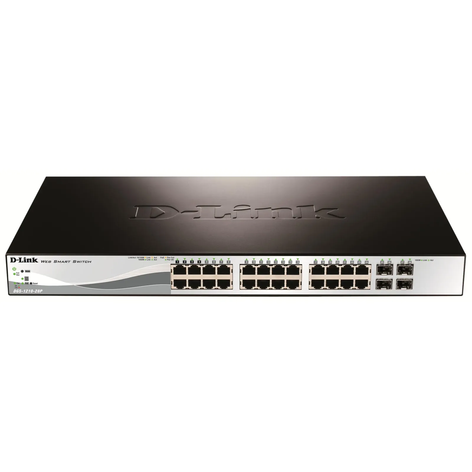 PI_549788180 D-Link DGS-1210-28P/E 28 Port Smart+ Managed Gigabit Switch - Slika 1