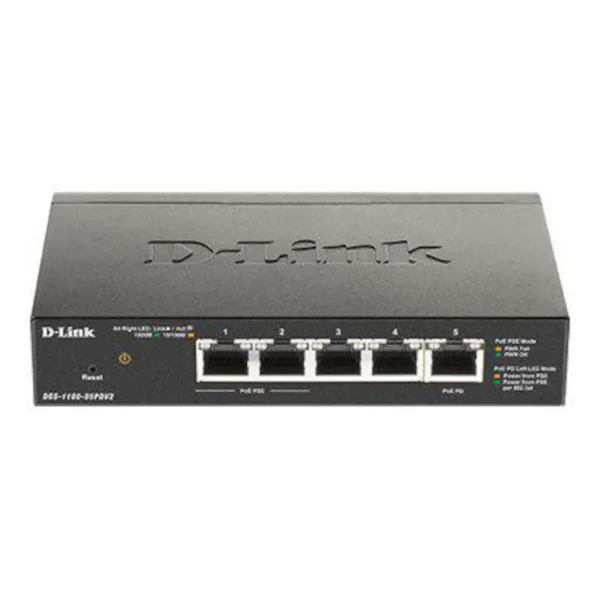D-Link DGS-1100-05PDV2 Gigabit Smart Managed Switch
