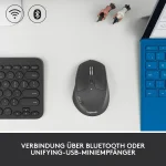 Logitech M720 Triathlon Schwarz - 1000 DPI, Logitech Unifying-Empfänger, 1x AA Batterie - Slika 4