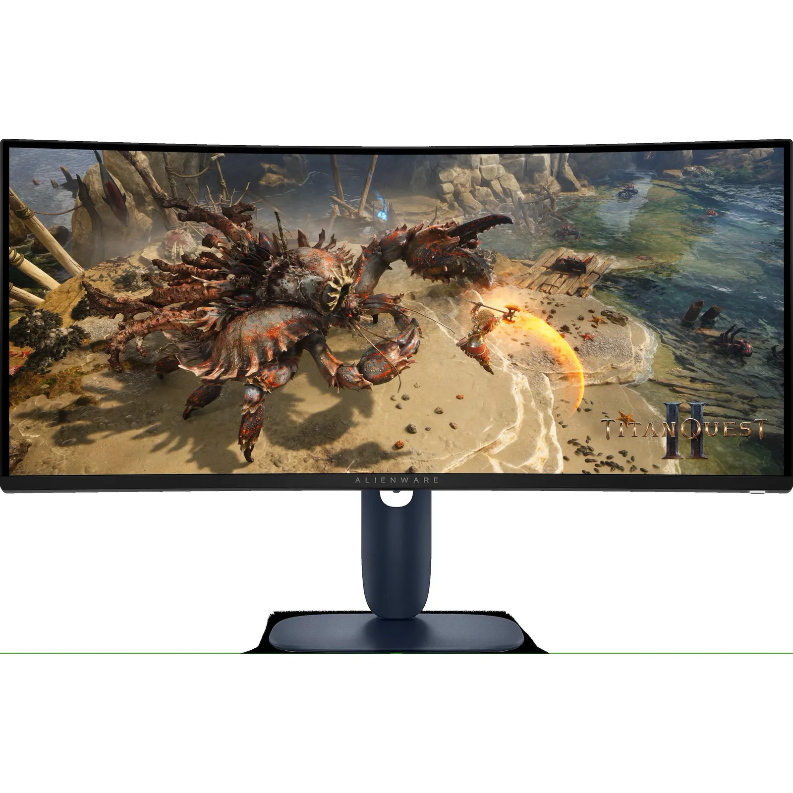 PI_563742562 DELL Alienware AW3425DWM 86,4cm (34") WQHD VA Curved Gaming Monitor 21:9 HDMI/DP 180Hz 1ms - Slika 1