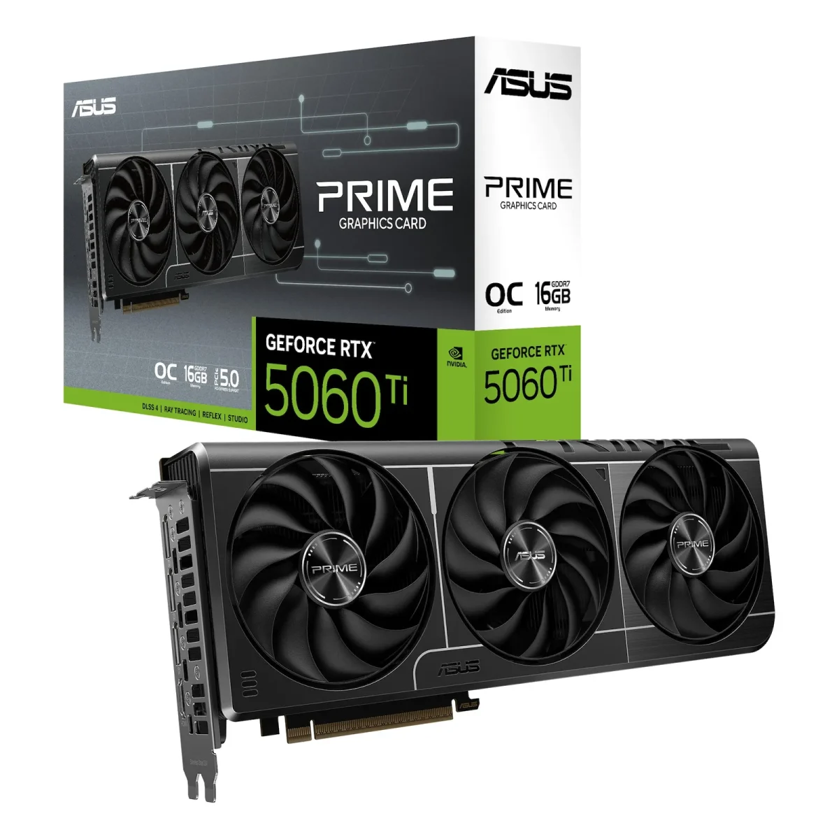 PI_567969516 ASUS PRIME GeForce RTX 5060 Ti OC 16GB PRIME-RTX5060TI-O16G GDDR7 DP/HDMI - Slika 1