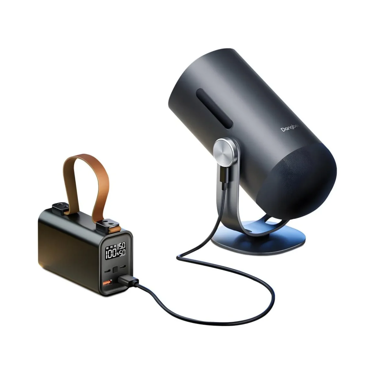 Dangbei Freedo tragbarer Projektor mit Ständer Grau + PowerBank - Slika 1