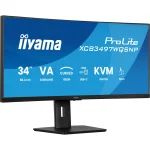 iiyama ProLite XCB3497WQSNP-B1 86,4cm (34") WQHD VA Curved Office Monitor 21:9 HDMI/DP/USB-C PD95W 120Hz 0,4ms - Slika 2