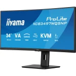 iiyama ProLite XCB3497WQSNP-B1 86,4cm (34") WQHD VA Curved Office Monitor 21:9 HDMI/DP/USB-C PD95W 120Hz 0,4ms - Slika 3