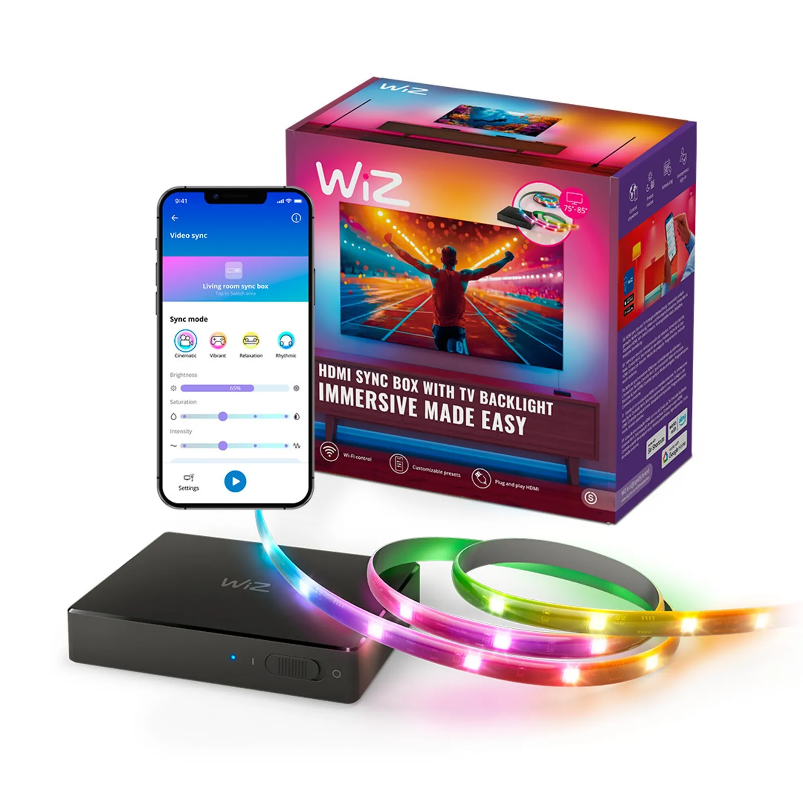 PI_582815499 WiZ Sync box starter kit 75"-85" EU - Slika 1