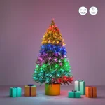 WiZ RGBIC Smart LED Fairy Light - Lichterkette mit 160 LEDs, 16 Mio. Farben + Weißtöne, 8 Lichtzonen - Slika 4