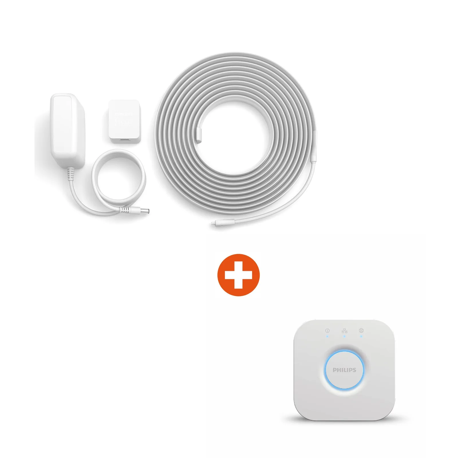 PI_583955741 Philips Hue Lightstrip Solo 5m + Hue Bridge weiß - Slika 1