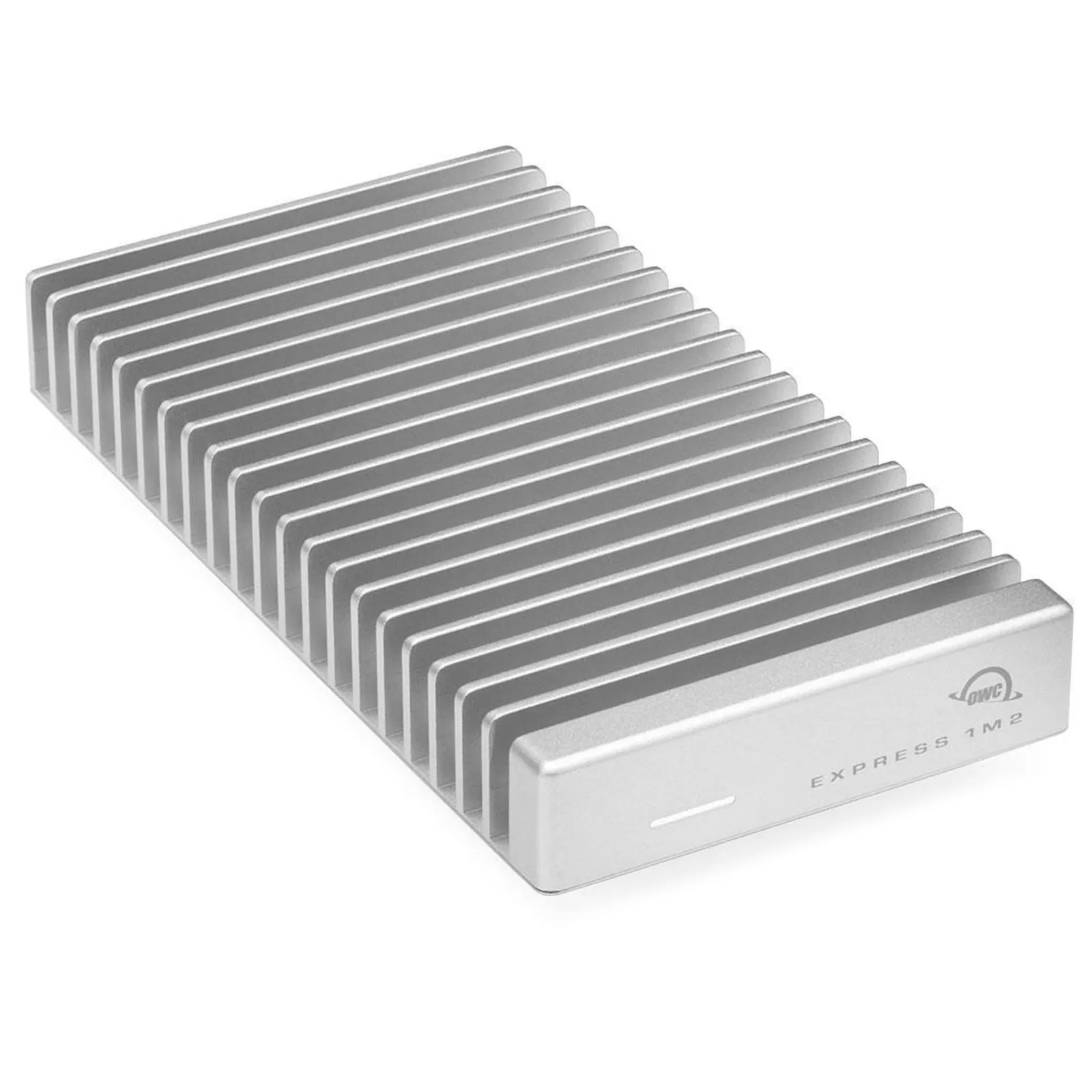 PI_596217040 OWC 2 TB Express Portable 1M2 USB4 Bus-Powered Portable NVMe SSD Silber Aluminium - Slika 1