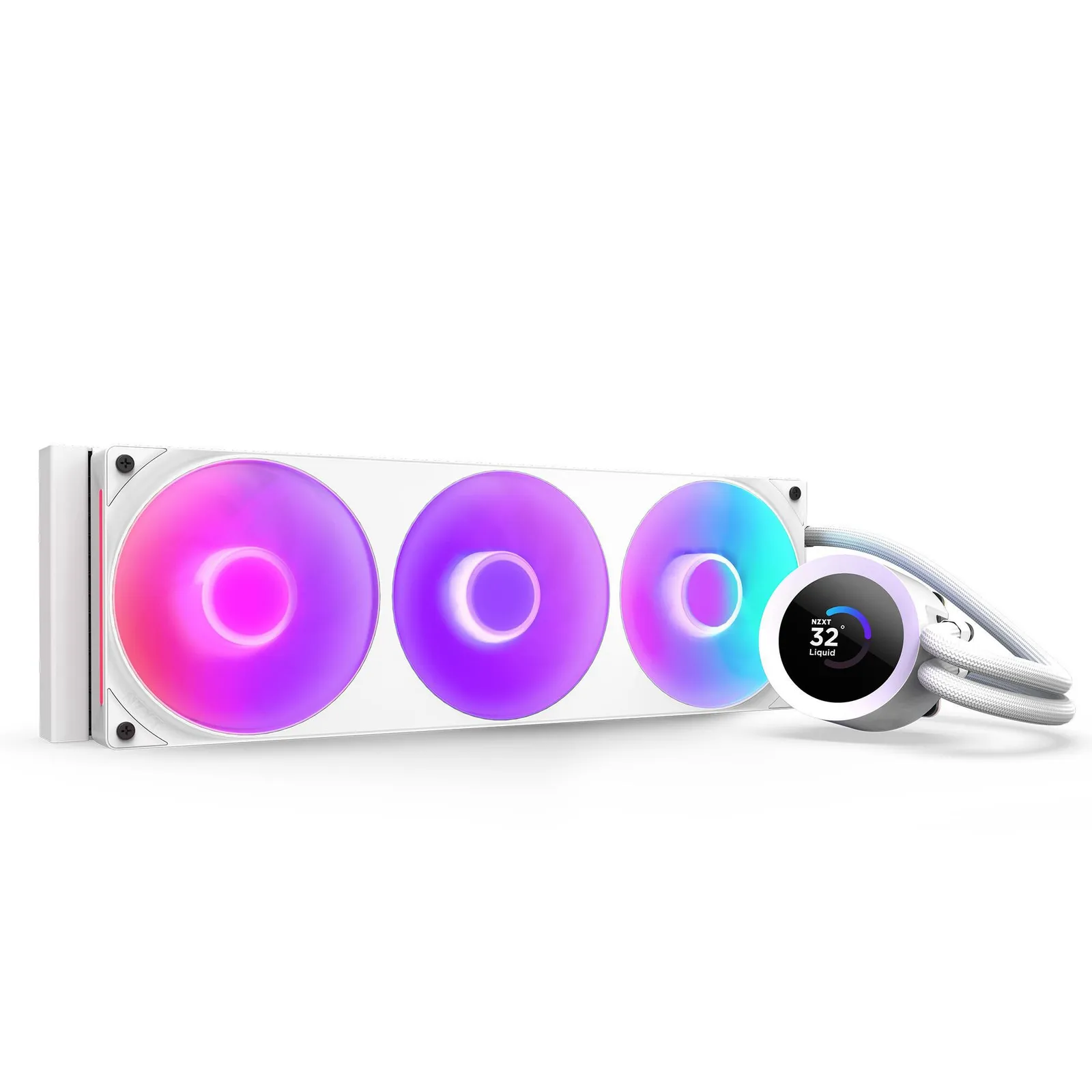 PI_597038818 NZXT Kraken Plus 360 V2 RGB (2025) AIO- Wasserkühlung weiß - Slika 1