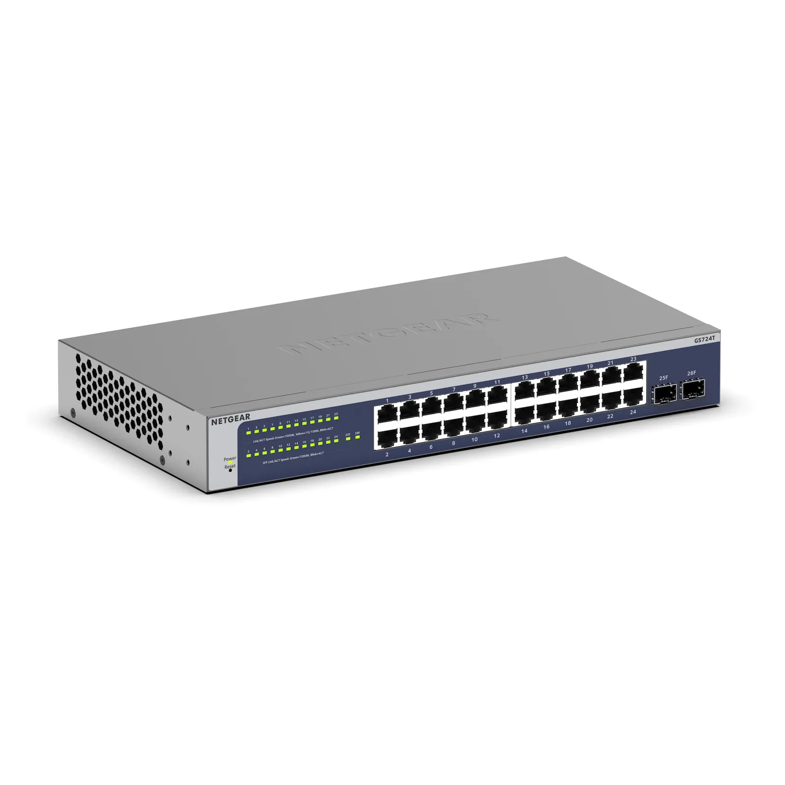 PI_600978037 Netgear GS724T 24-Port Smart Switch (2x SFP) L2+/Layer 3 Lite - Slika 1