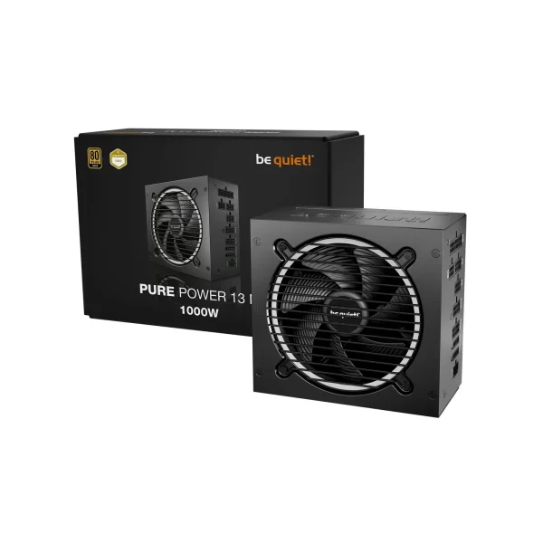 be quiet! Pure Power 13 M 1000 Watt Netzteil 80+ Gold ATX 3.1 PCIe5.1 modular