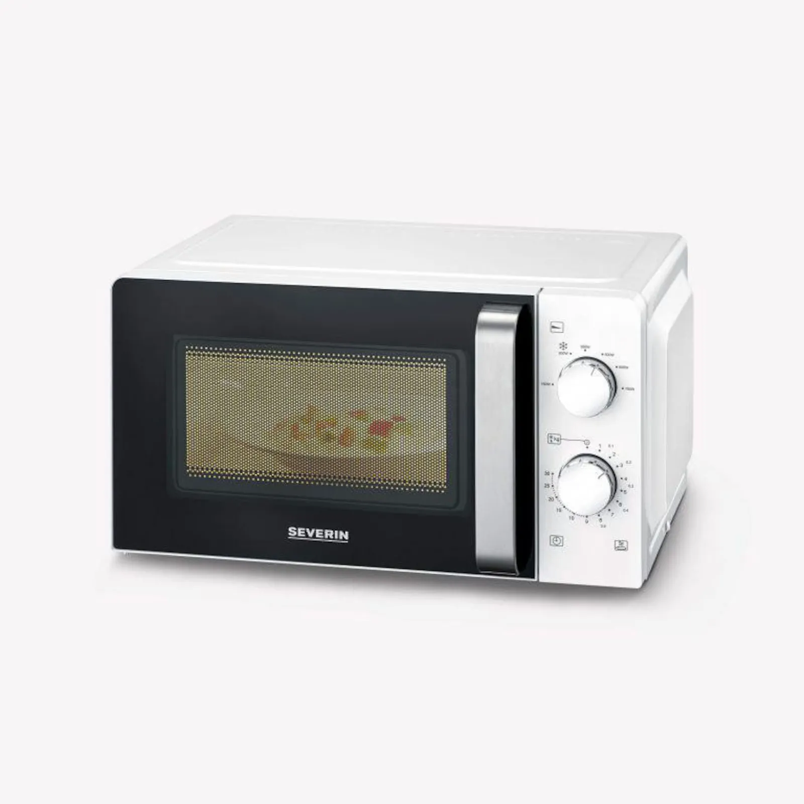 PI_614362159 Severin MW 7885 Mikrowelle Solo ca. 700 W, ca. 17 Liter, weiß - Slika 1