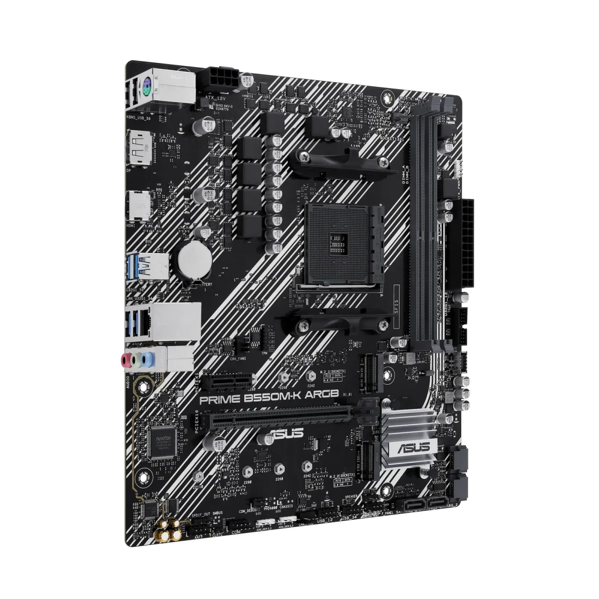 ASUS PRIME B550M-K ARGB Mainboard mATX Sockel AM4 - Slika 2