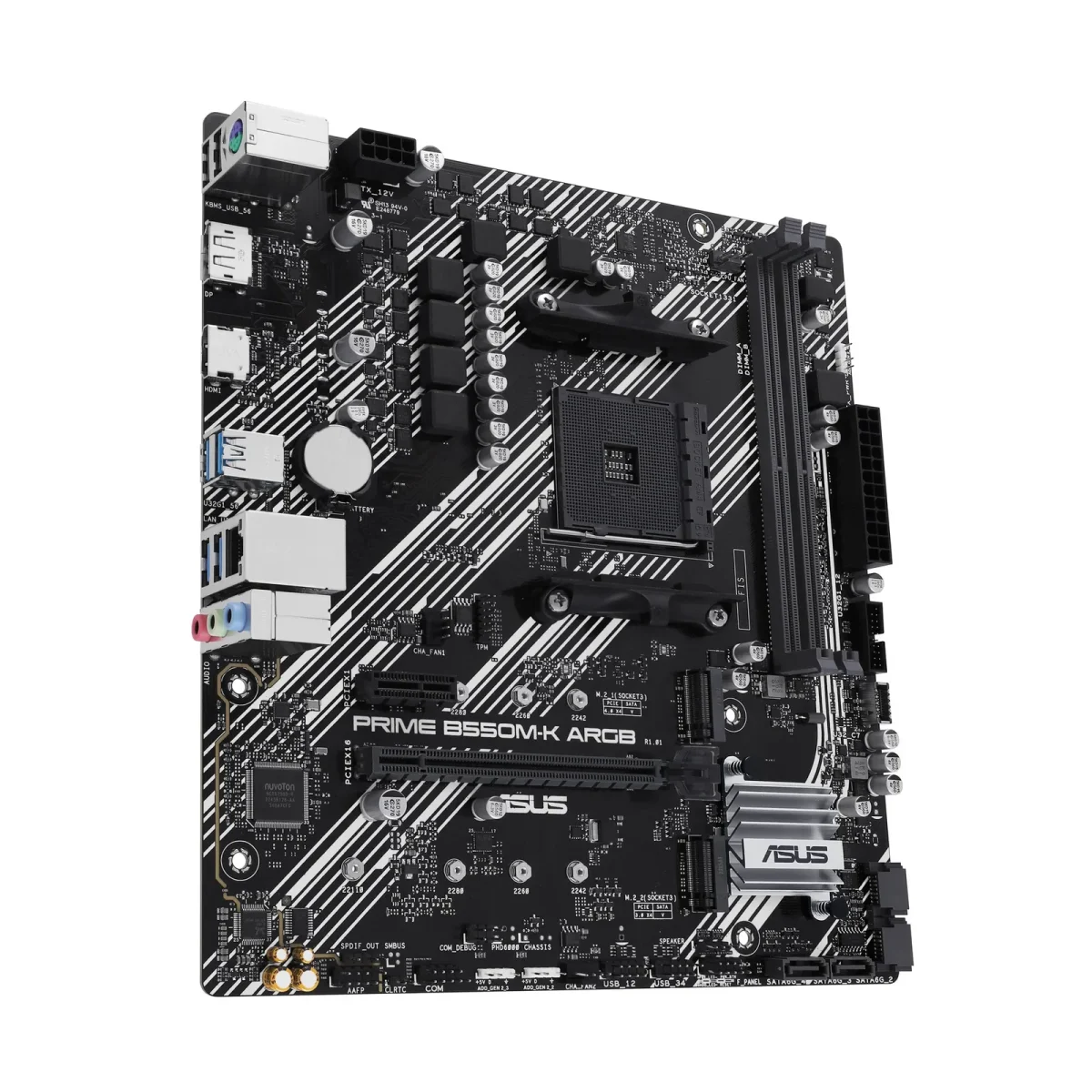 ASUS PRIME B550M-K ARGB Mainboard mATX Sockel AM4 - Slika 3