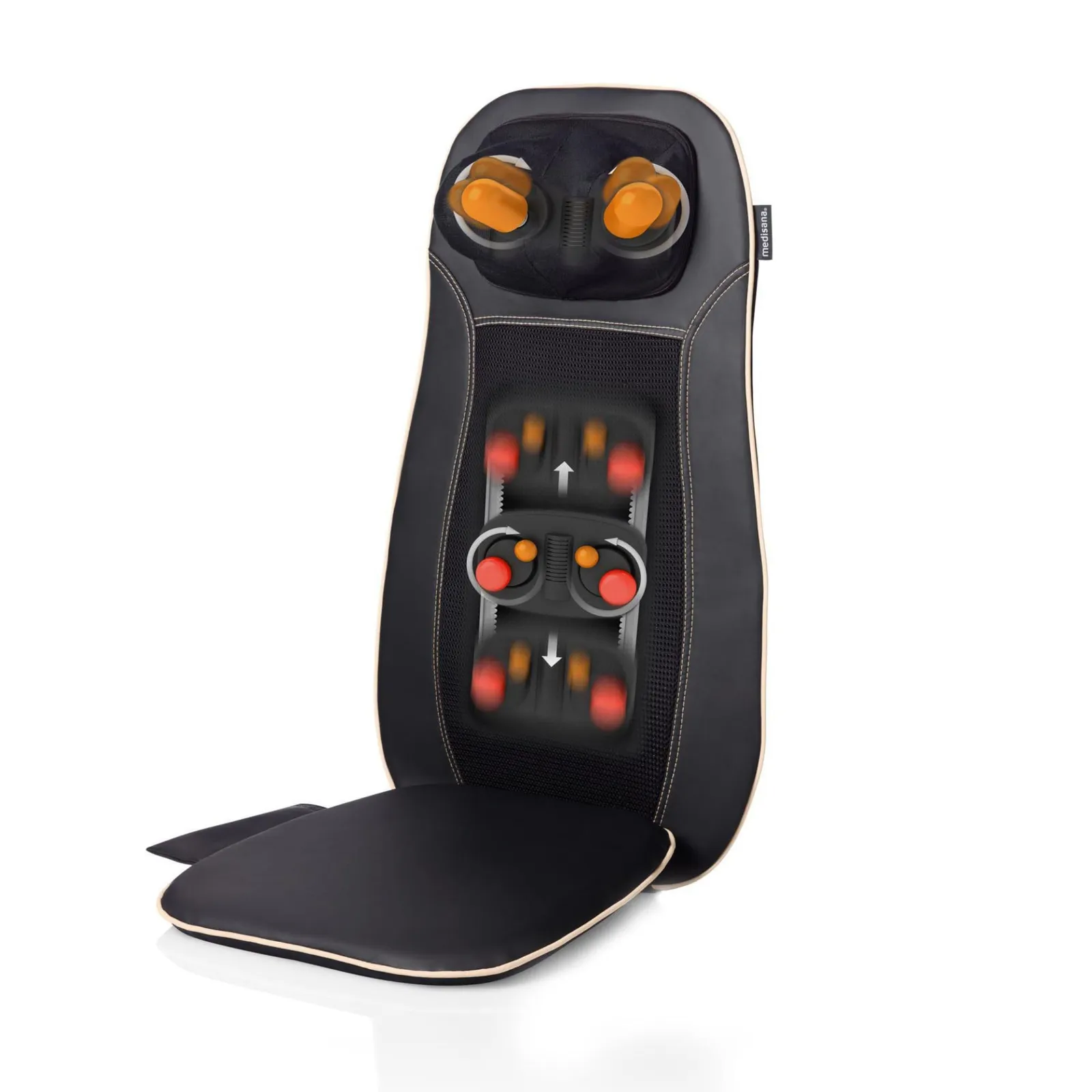 PI_626284746 Medisana MCN Shiatsu-Sitzauflage schwarz - Slika 1