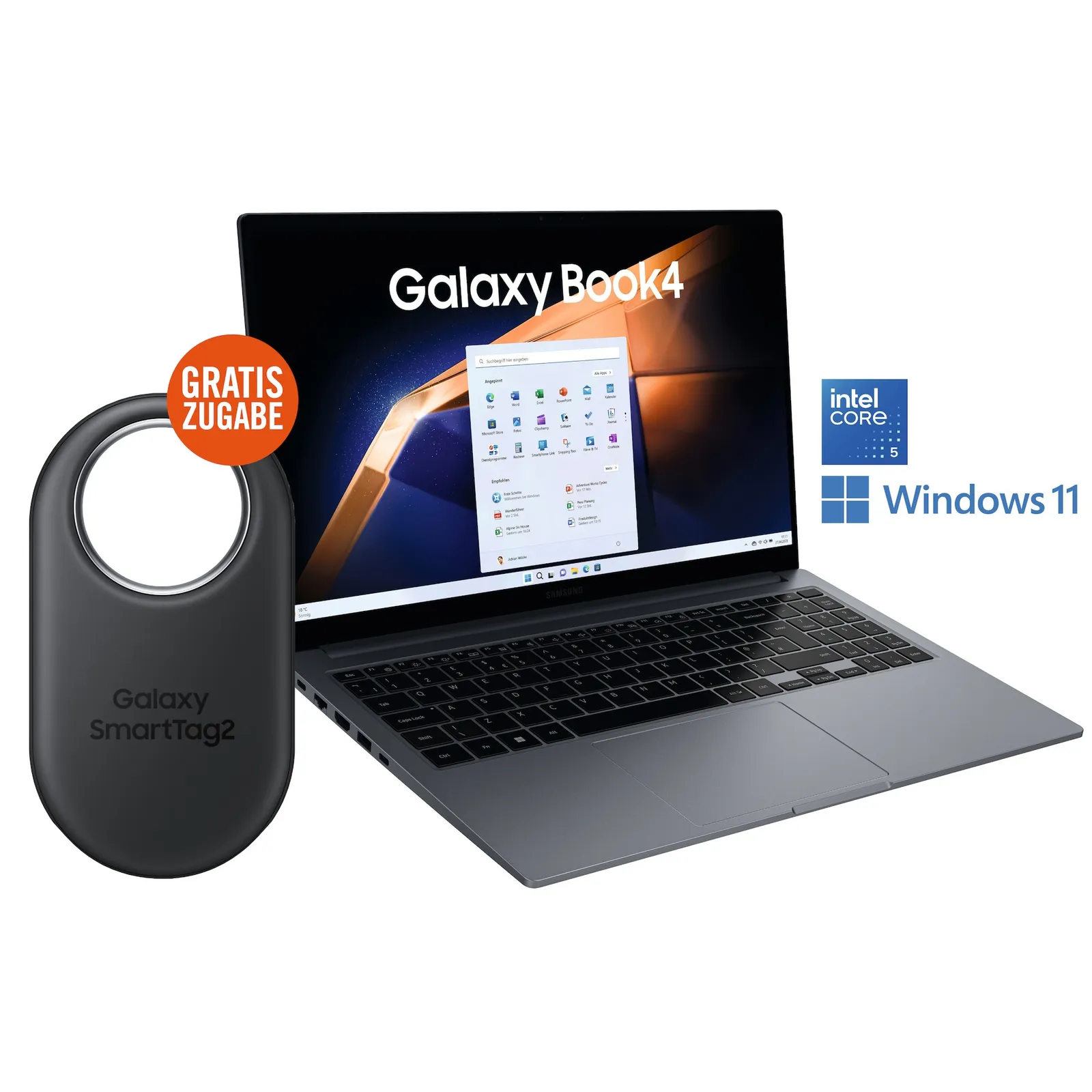 PI_626545272 SAMSUNG Galaxy Book4 15,6" Core 5 120U 16GB/512GB SSD Win11 NP750XGK-KB2DE +Smart Tag - Slika 1