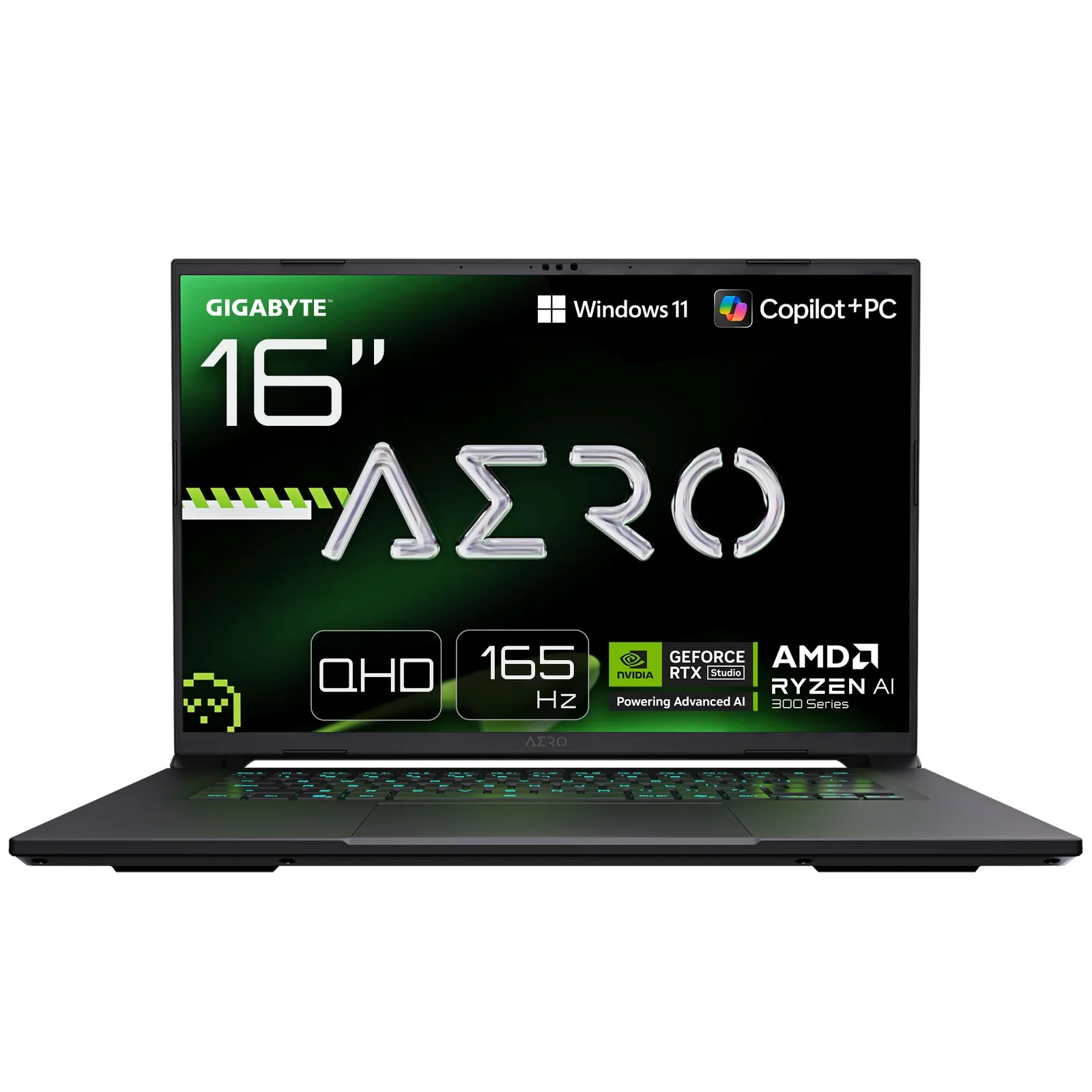 PI_626971162 GIGABYTE AERO X16 165Hz QHD Ryzen AI 9 HX 370 32GB/2TB SSD RTX5070 Win11 Pro - Slika 1