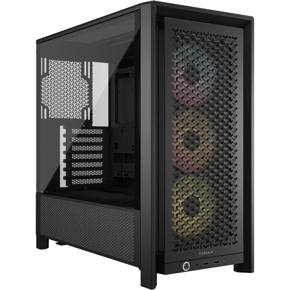 CORSAIR Frame 4000D RS ARGB Midi Tower ATX Gaming Gehäuse TG Seitenfenster - Slika 1