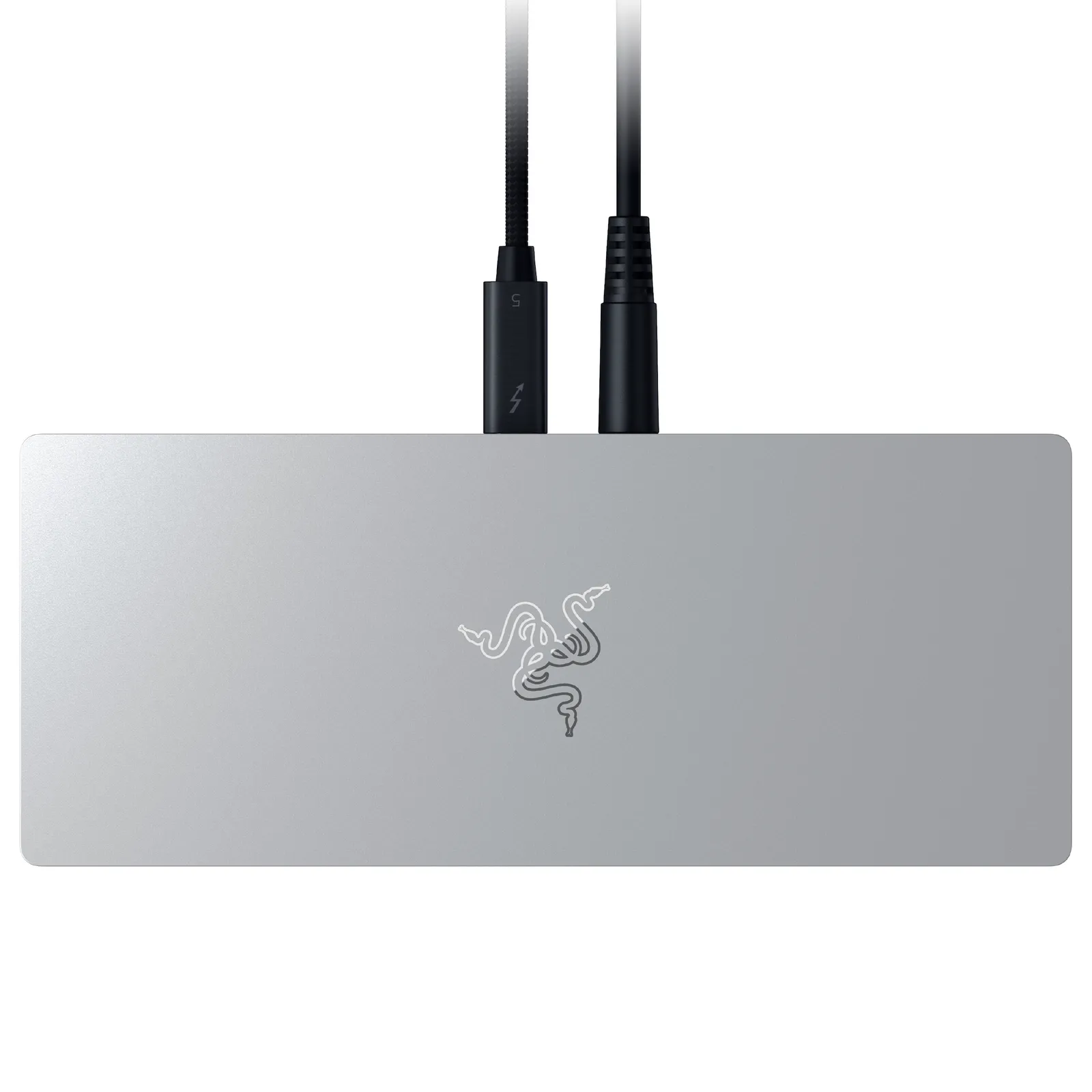 PI_639286711 Razer Thunderbolt™ 5 Dock Mercury | 4K Tripple Display @144 Hz, M.2-Speicherslot, 140W PD, 250W Netzteil - Slika 1