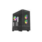 THERMALTAKE View 290 ARGB Black Midi Tower ATX Gehäuse Sichtfenster schwarz