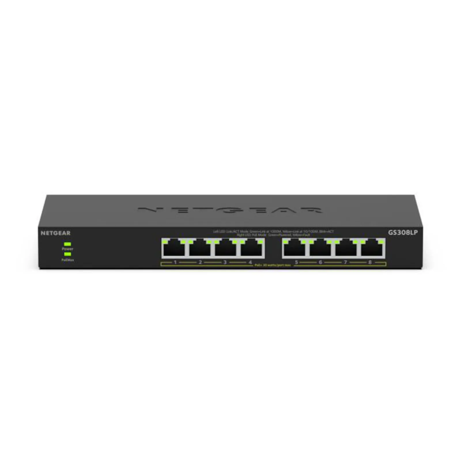 PI_646061213 Netgear GS308LP 8-Port Essentials Switch PoE+ - Slika 1