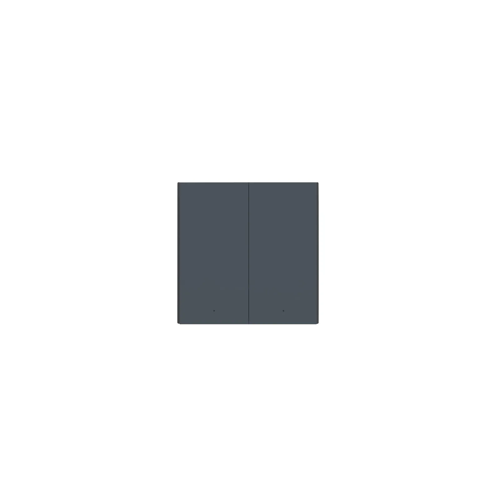 PI_650549937 Aqara Smart Wall Switch H1 (With Neutral, Double Rocker) grau (HomeKit) - Slika 1