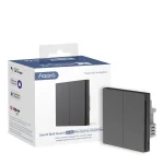 Aqara Smart Wall Switch H1 (With Neutral, Double Rocker) grau (HomeKit) - Slika 3