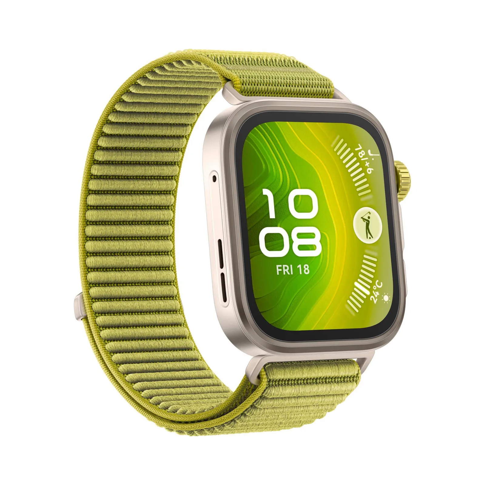 PI_655099667 Huawei Watch Fit 4 Pro Blue Fluoroelastomer Strap - Slika 1