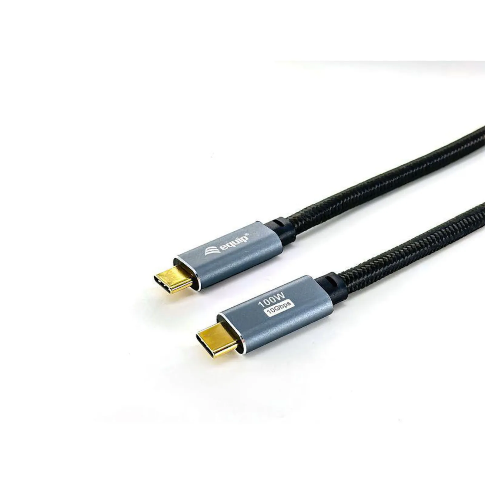 PI_662183505 EQUIP 128359 USB 3.2 Gen 2 C-auf-C-Kabel 3,0m PD100W 4K/60Hz 10Gbps, schwarz - Slika 1