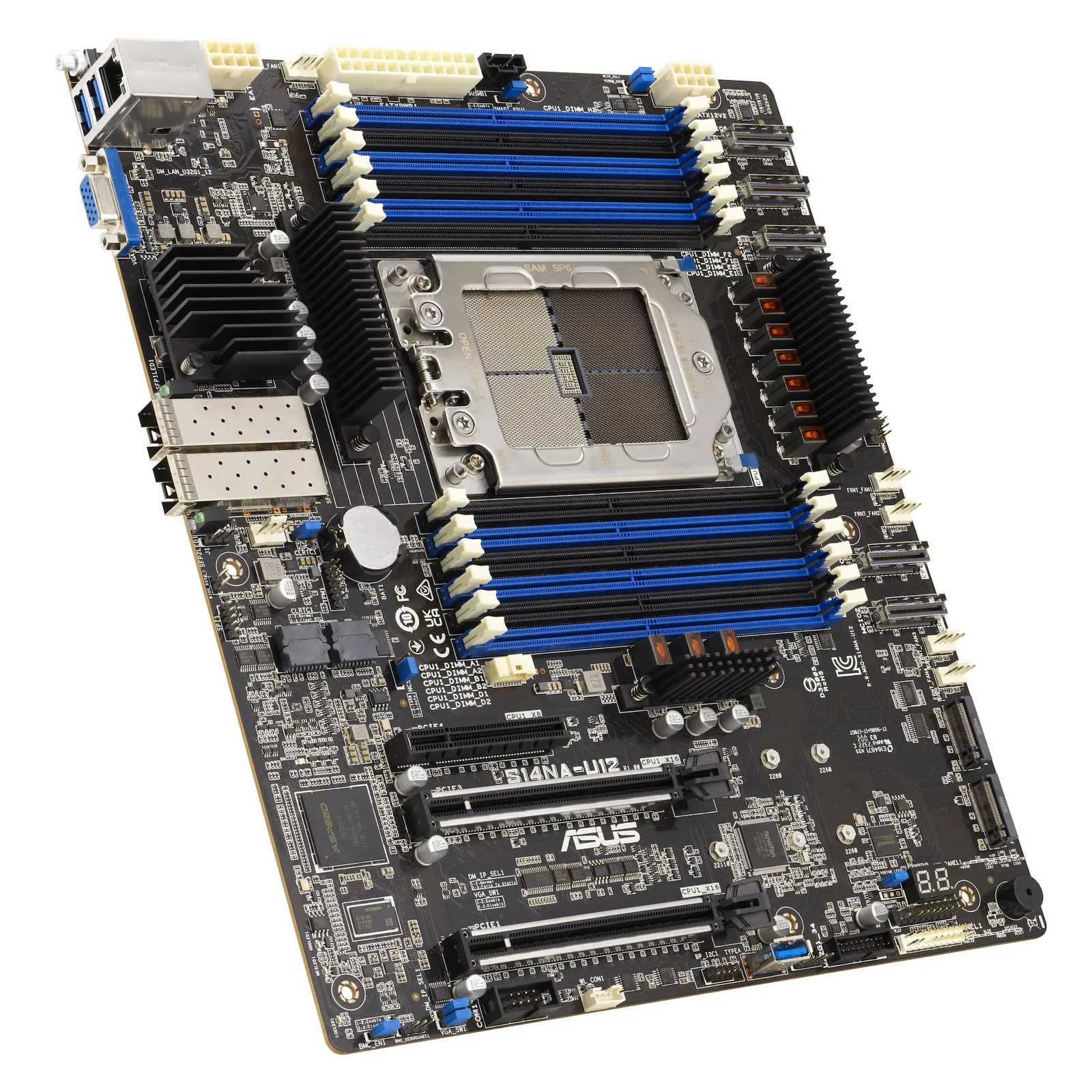 PI_669241427 ASUS S14NA-U12 Server Mainboard Sockel AMD SP6 - Slika 1