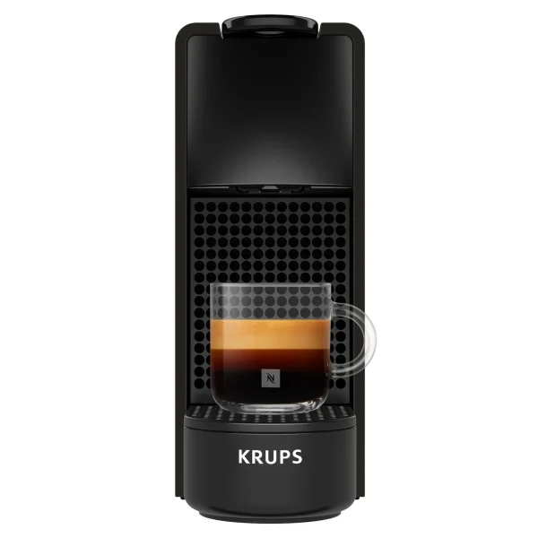 Nespresso Kaffeekapselmaschine Krups XN110FN0 Essenza Mini Schwarz
