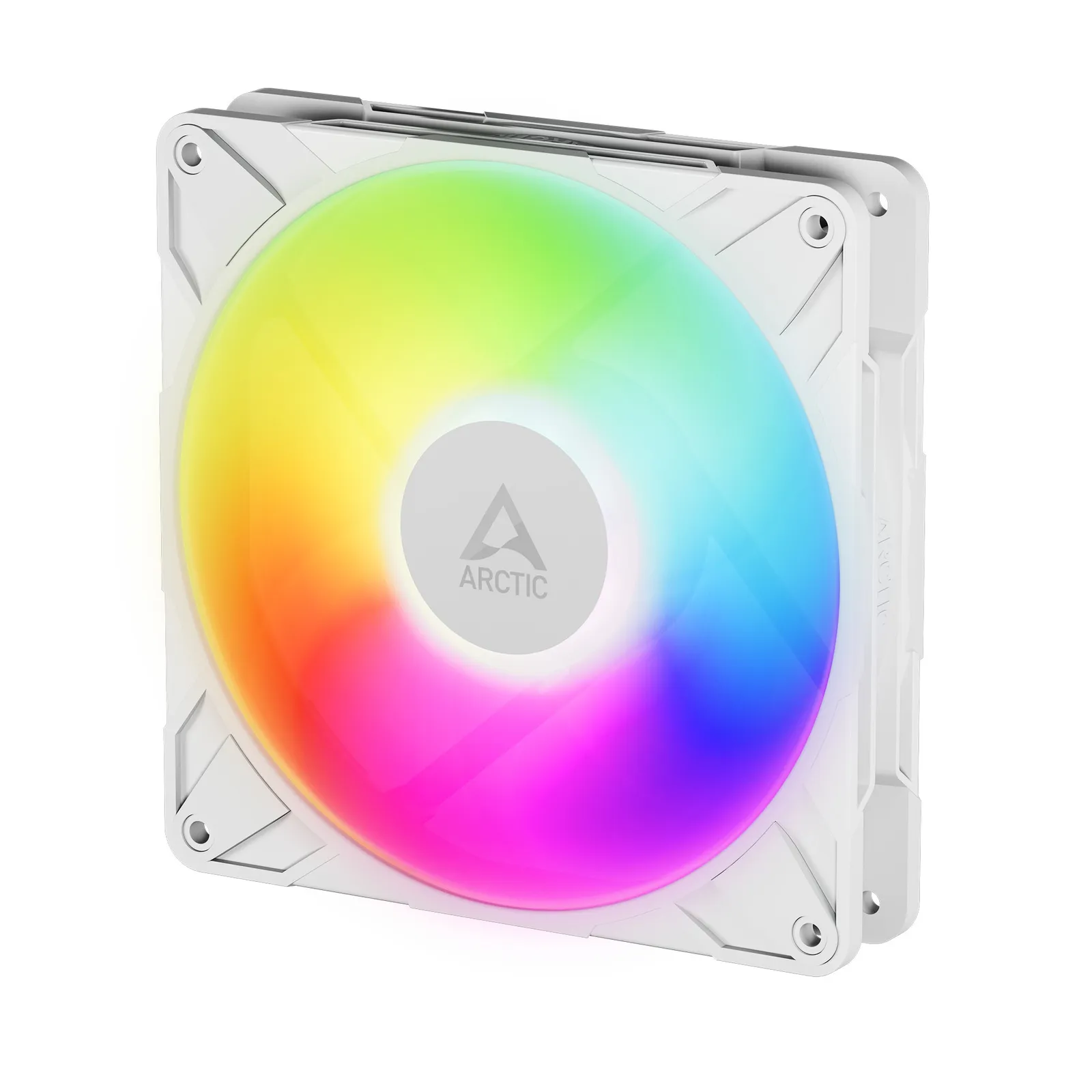 PI_672001845 ARCTIC Gehäuselüfter P14 Pro A-RGB PWM 140 mm weiß 4-pin - Slika 1