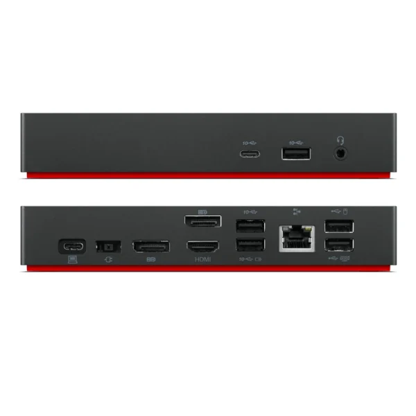 Lenovo ThinkPad Universal USB-C Docking - 4K/60Hz, 2x DP, 1x HDMI, 5x USB-A, 1x USB-C, Ethernet, 65W PD