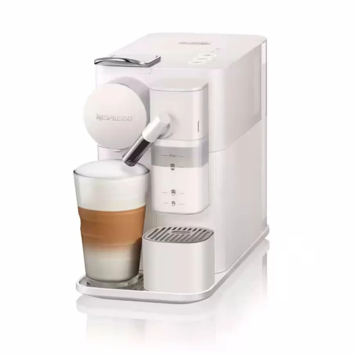 Nespresso Kaffeekapselmaschine DeLonghi Lattissima One Evo EN510.W Weiß - Slika 1