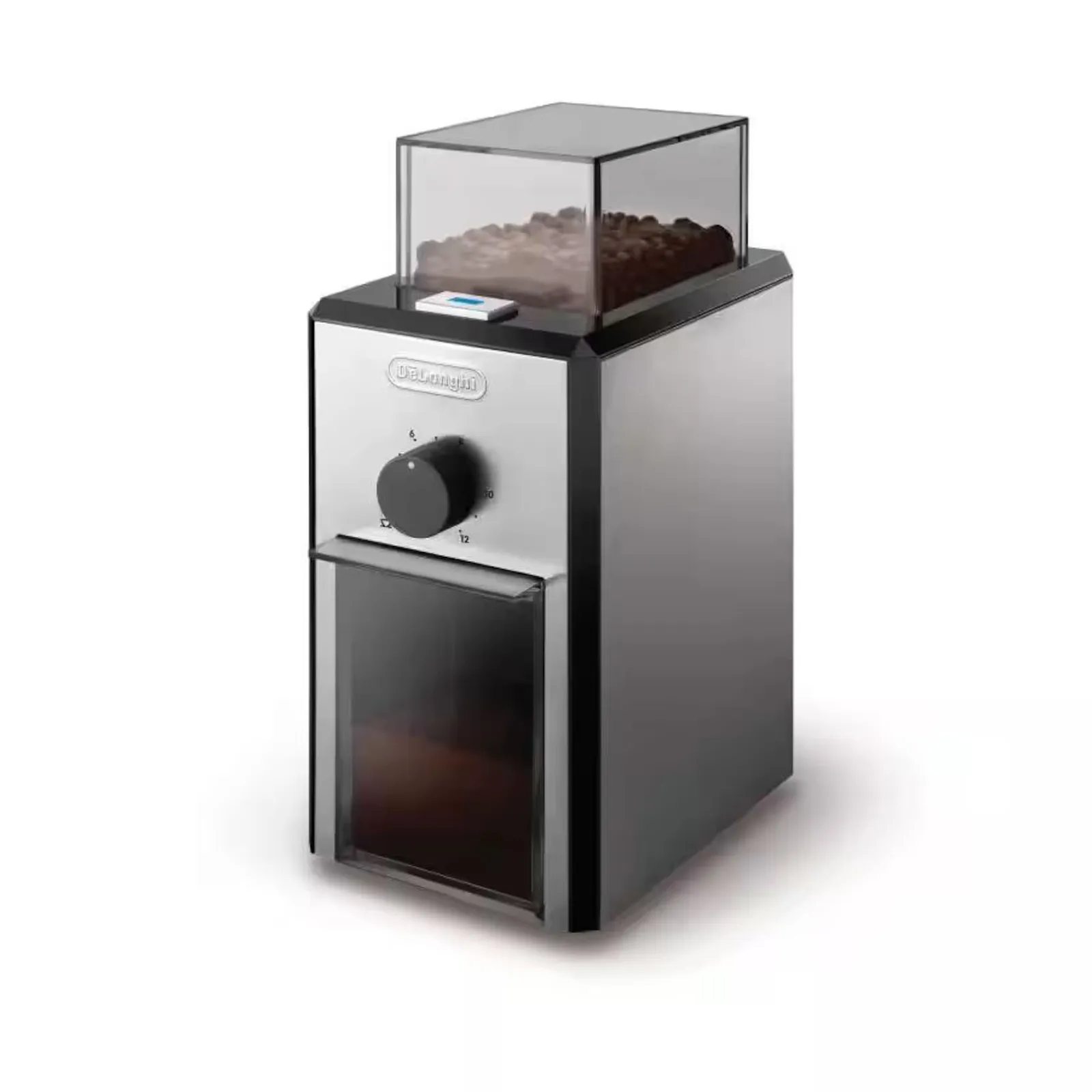 PI_688109056 DeLonghi KG 89 Kaffeemühle silber/schwarz - Slika 1