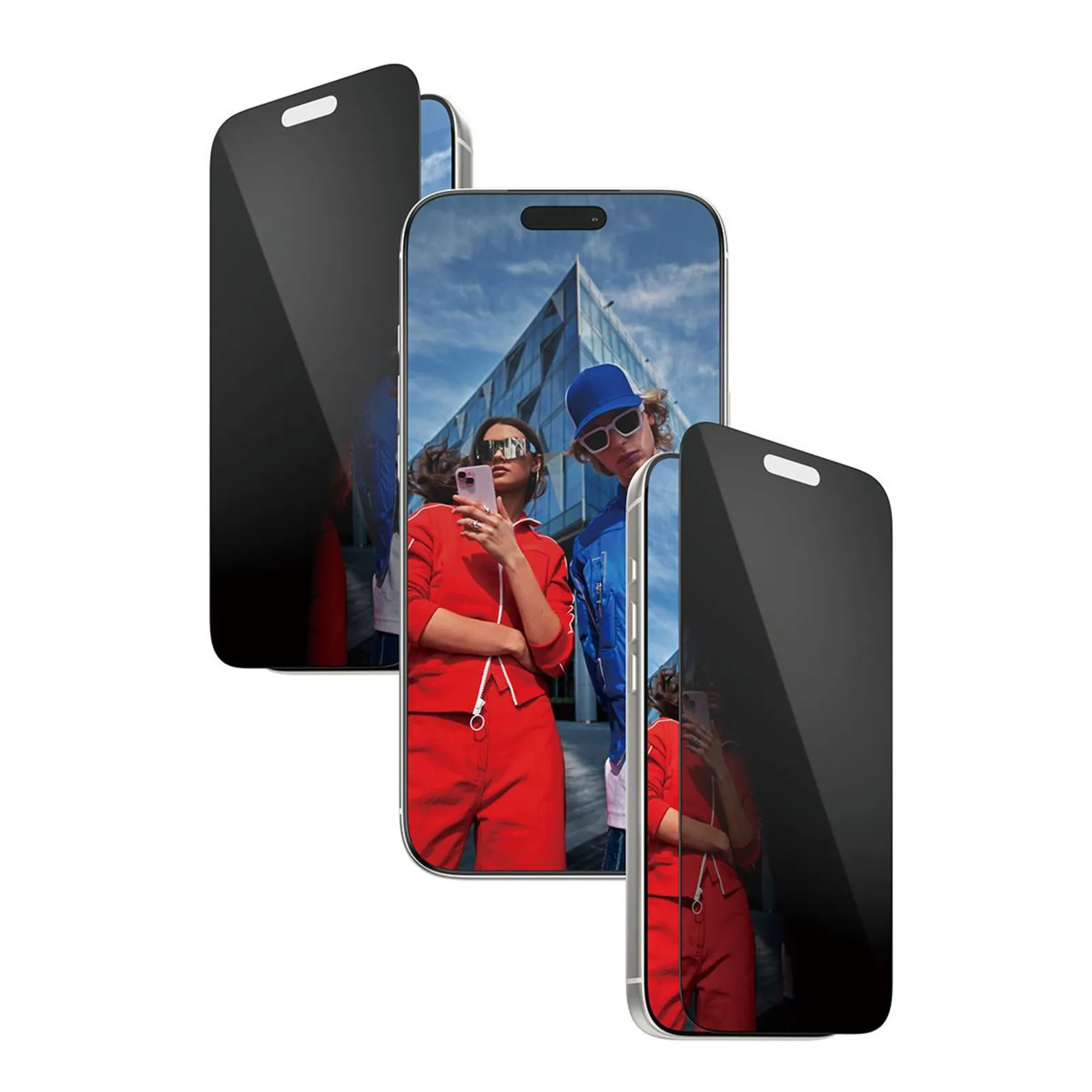 PI_703637675 PanzerGlass® 2-Way Privacy Displayschutz iPhone 17; 16 Pro Ultra-Wide Fit m. EasyAligner - Slika 1
