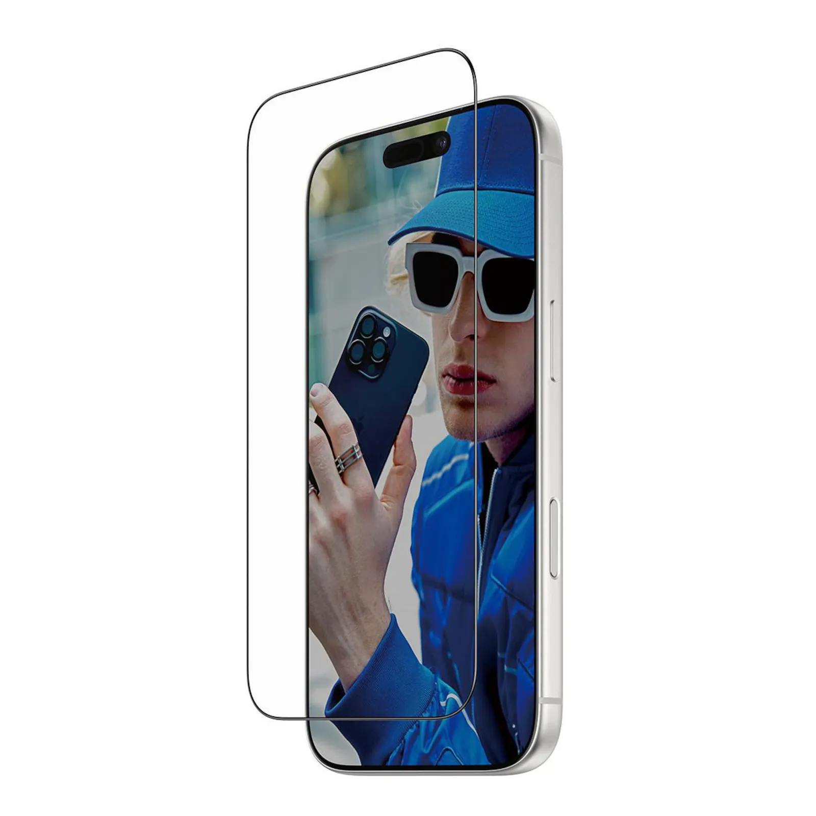 PI_704610500 PanzerGlass® Displayschutz m. schwarzem Rahmen iPhone 17 Pro Ultra-Wide Fit m. Fastfit - Slika 1