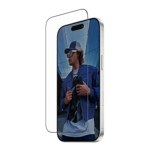 PanzerGlass® Displayschutz m. schwarzem Rahmen iPhone 17; 16 Pro Ultra-Wide Fit m. Fastfit