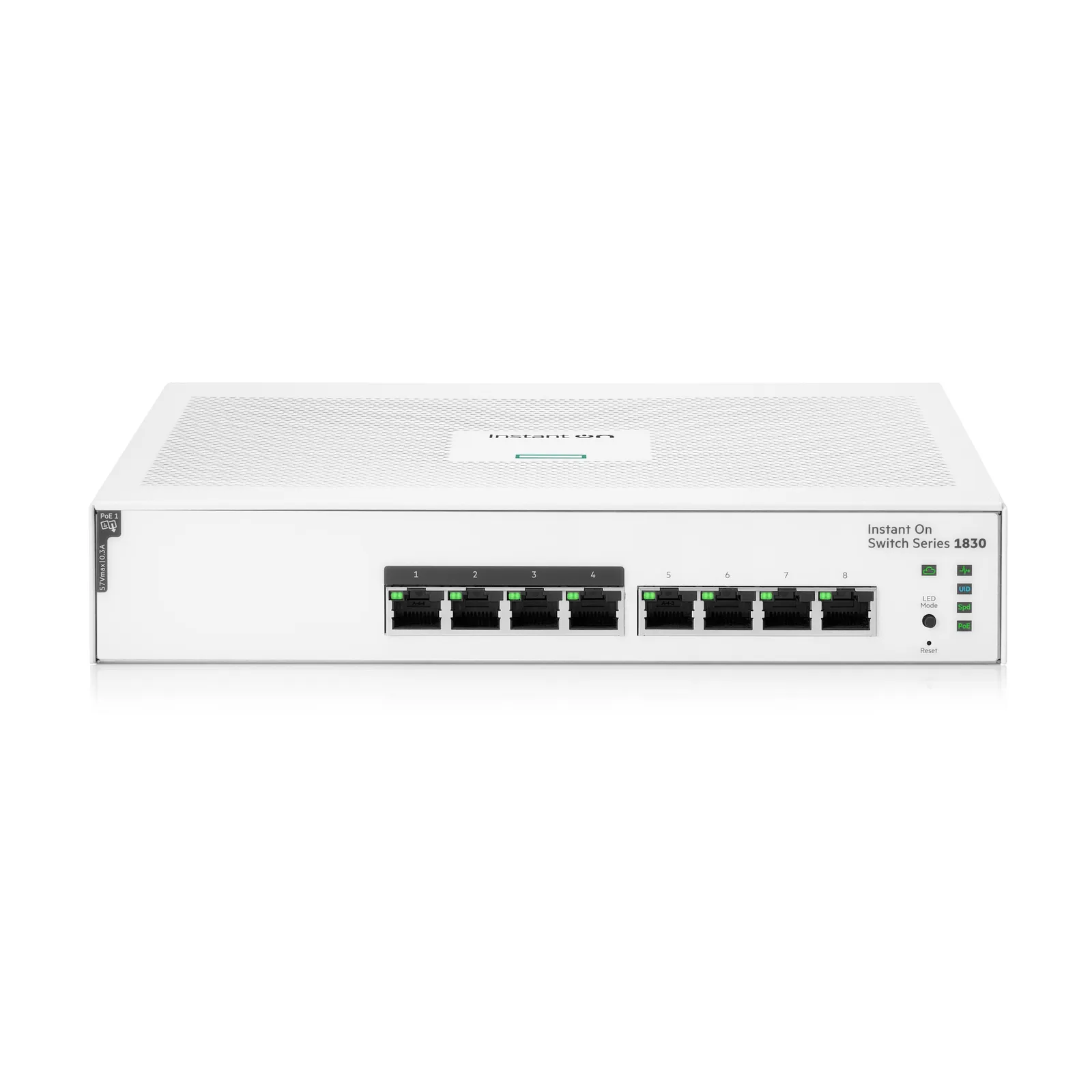 PI_714081854 HPE Aruba Instant On 1830 8G 4p Class4 PoE 65W 8-Port Smart Managed Switch - Slika 1