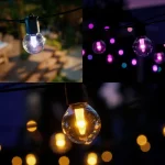 Philips Hue Festavia Globe Außenlichterkette, White and Color Ambiance, 7 m Länge, 10 Lampenkugeln, dimmbar, Steuerung per Hue App - Slika 2