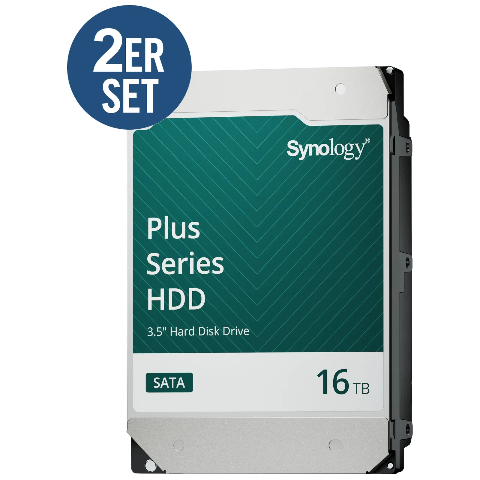 PI_720613778 Synology 2x HAT3310-16T - 2x 16 TB 7200 rpm 512 MB 3,5 Zoll SATA 6 Gbit/s CMR Doppelpack - Slika 1