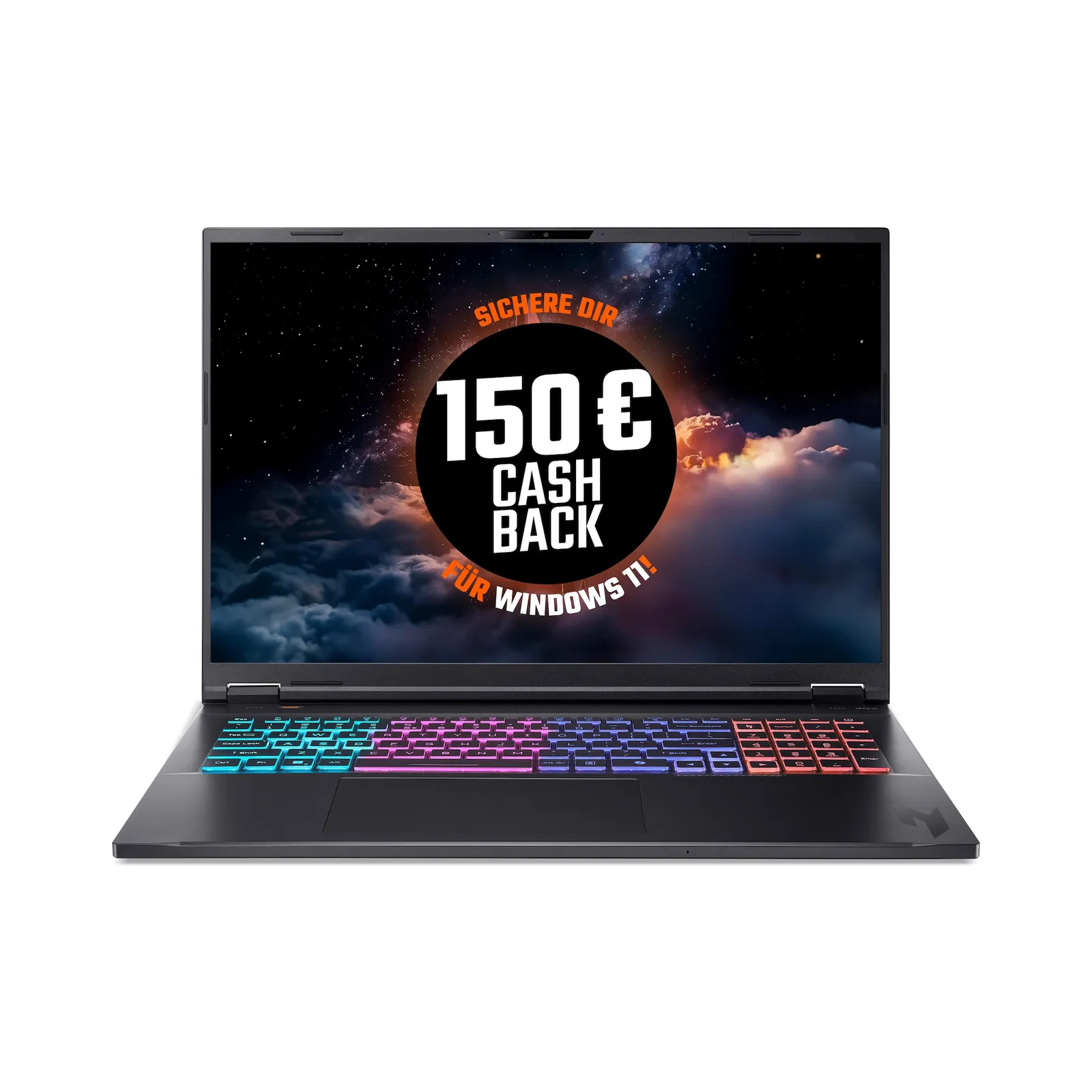 PI_721387145 Acer Nitro 18 AI AN18-61-R698 18"WQXGA Ryzen AI 7 350 RTX 5060 16GB/1TB Win11 - Slika 1