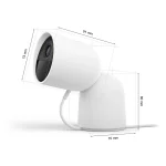 Philips Hue Secure kabelgebundene Kamera mit Standfuß 2K-Videoauflösung weiß - Slika 4