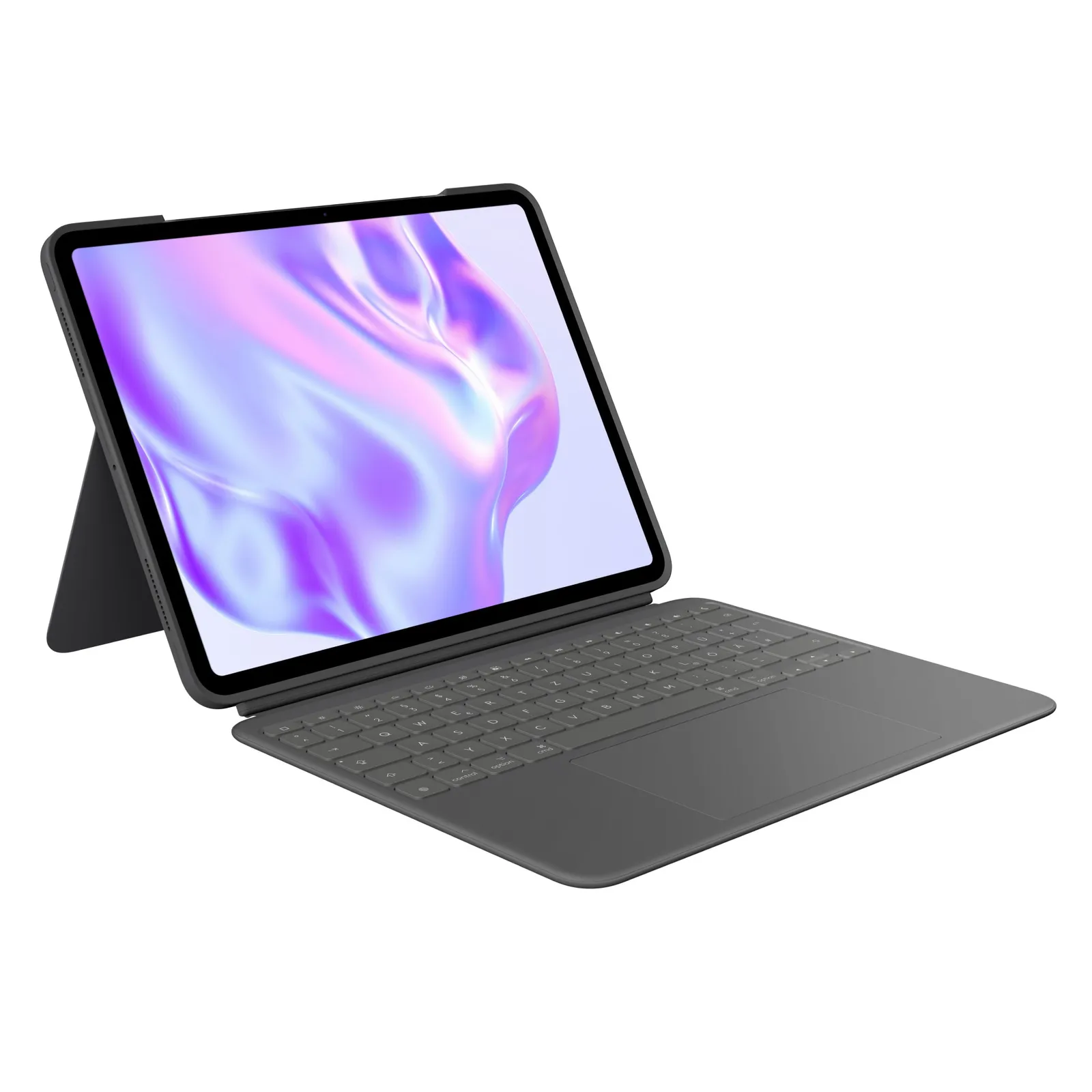 PI_739956639 Logitech Combo Touch Tastatur-Case Grafit für iPad Pro 13" (M4), DE-Layout - Slika 1