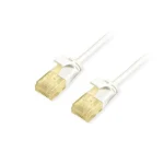 Equip 62600007101 Slim-Patchkabel, Cat.6A, U/UTP, 0.15m, Weiß
