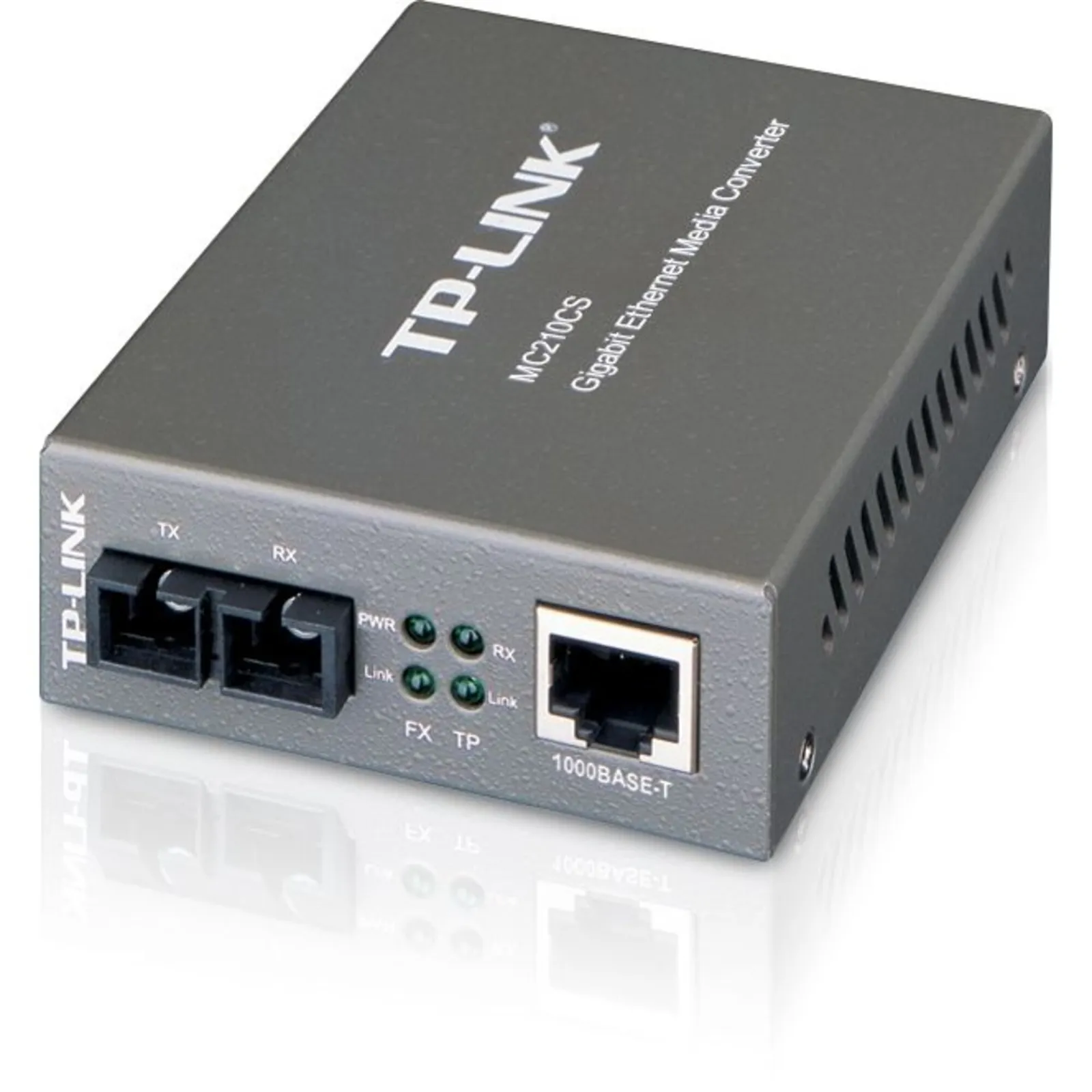 130815140937700701900102O TP-LINK MC210CS 1000BASE-LX/LH auf 1000Base-T Medienkonverter - Slika 1