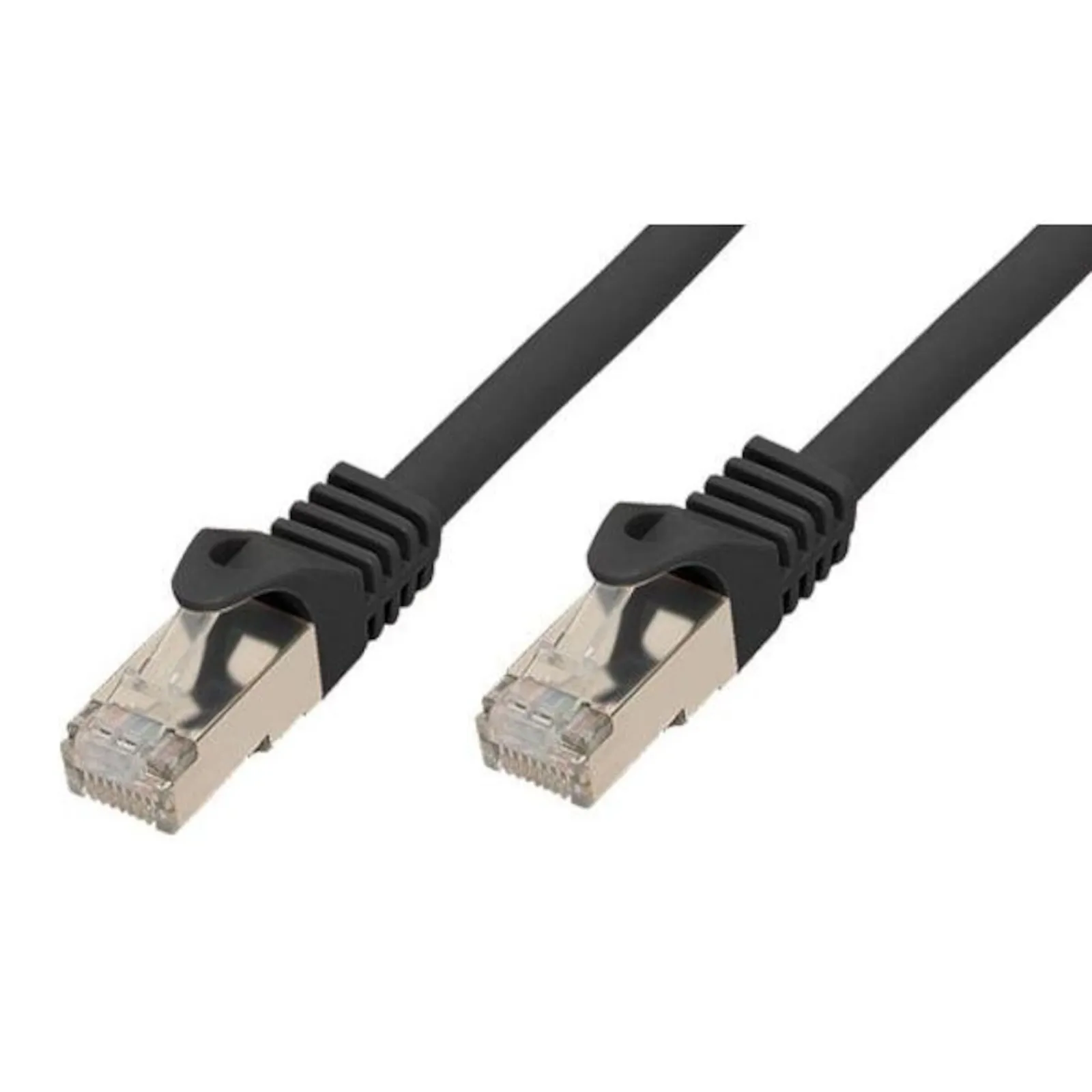131022102156100701900029N Good Connections Patchkabel mit Cat. 7 Rohkabel S/FTP schwarz 5m - Slika 1