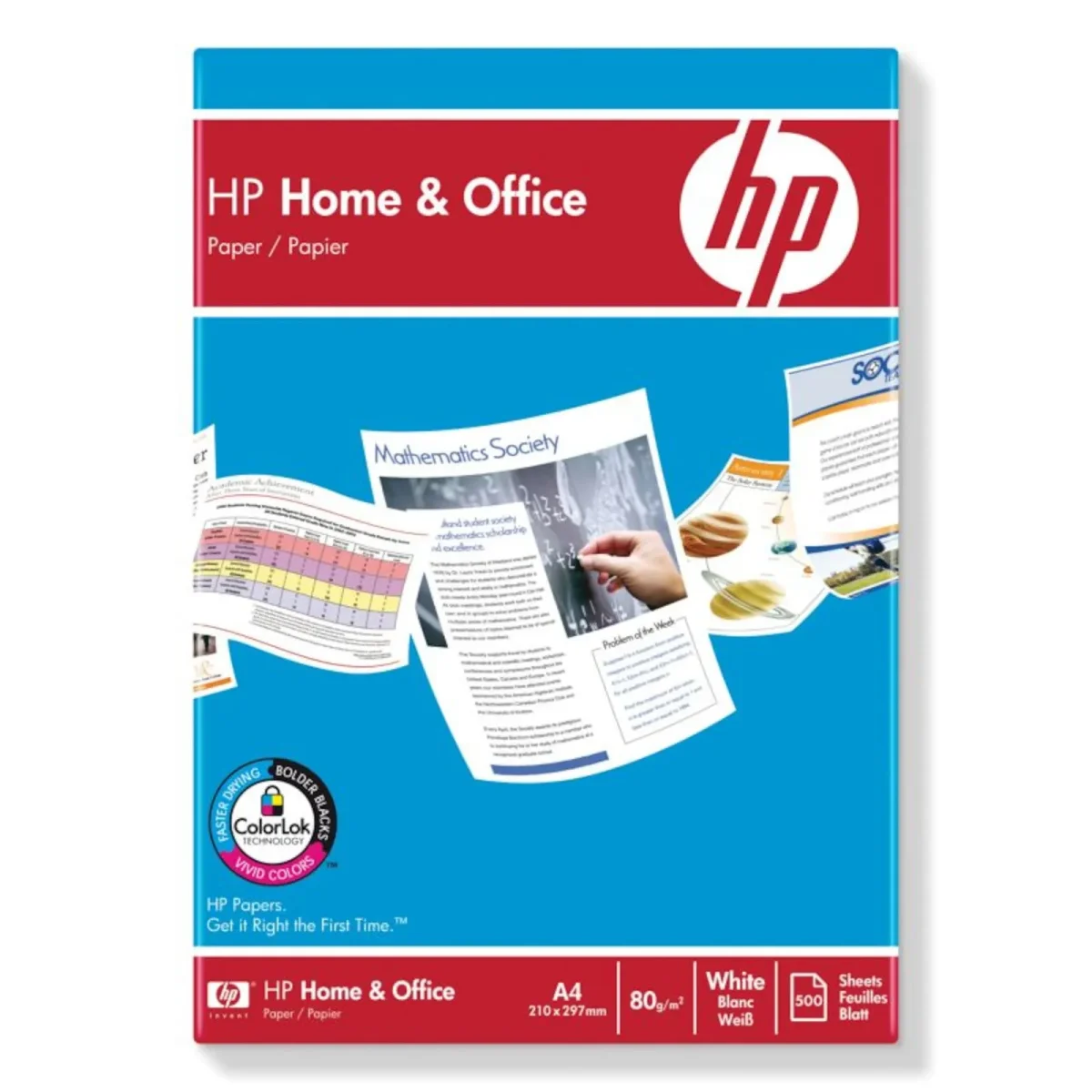 HP CHP150 Home & Office Universalpapier, 500 Blatt, DIN A4, 80g - Slika 1