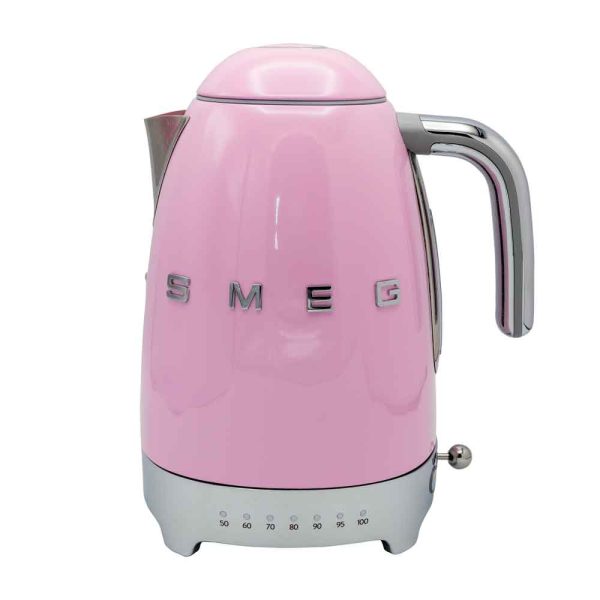 Smeg KLF04PKEU Wasserkocher cadillac pink, var. Temp.
